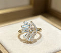 Personalized Zircon Womens Ring