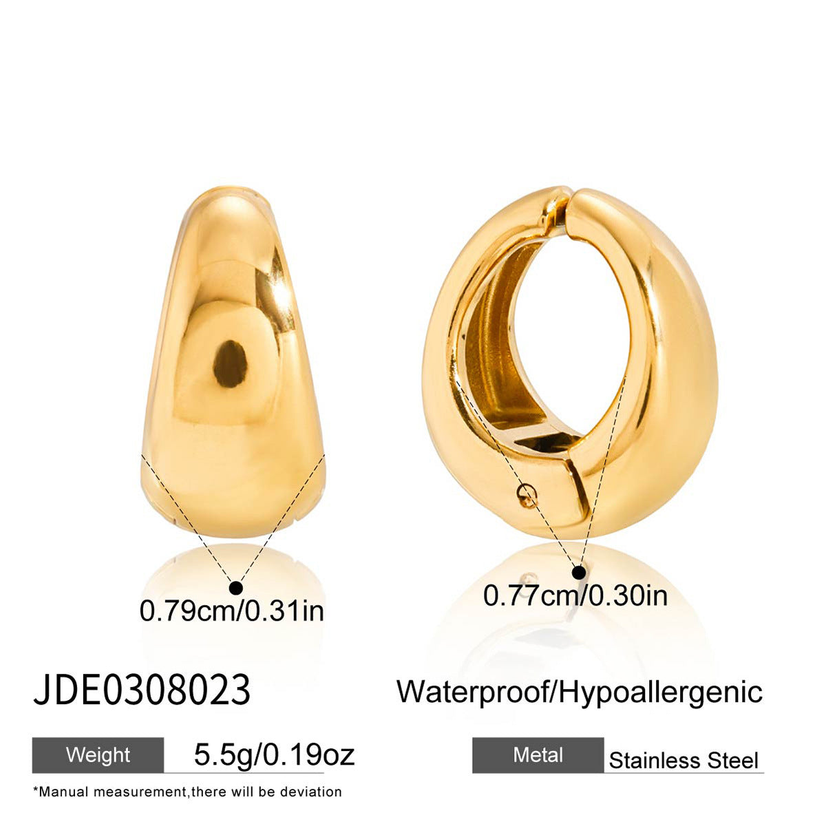 Elephant Zircon Earring Collection