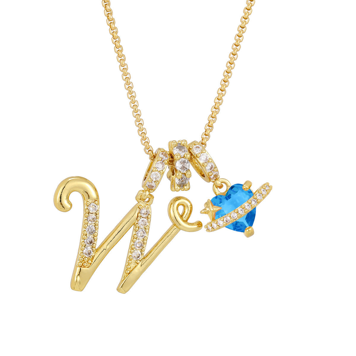 26-letter Alphabet Necklace Dainty And Luxe For Girls