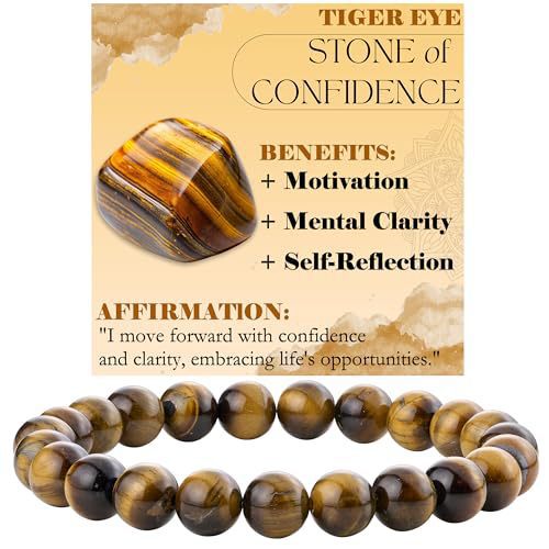 8mm Natural Stone Bead Bracelet White Turquoise