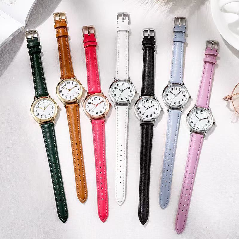 Simple Digital Fashion Alloy Quartz Watch