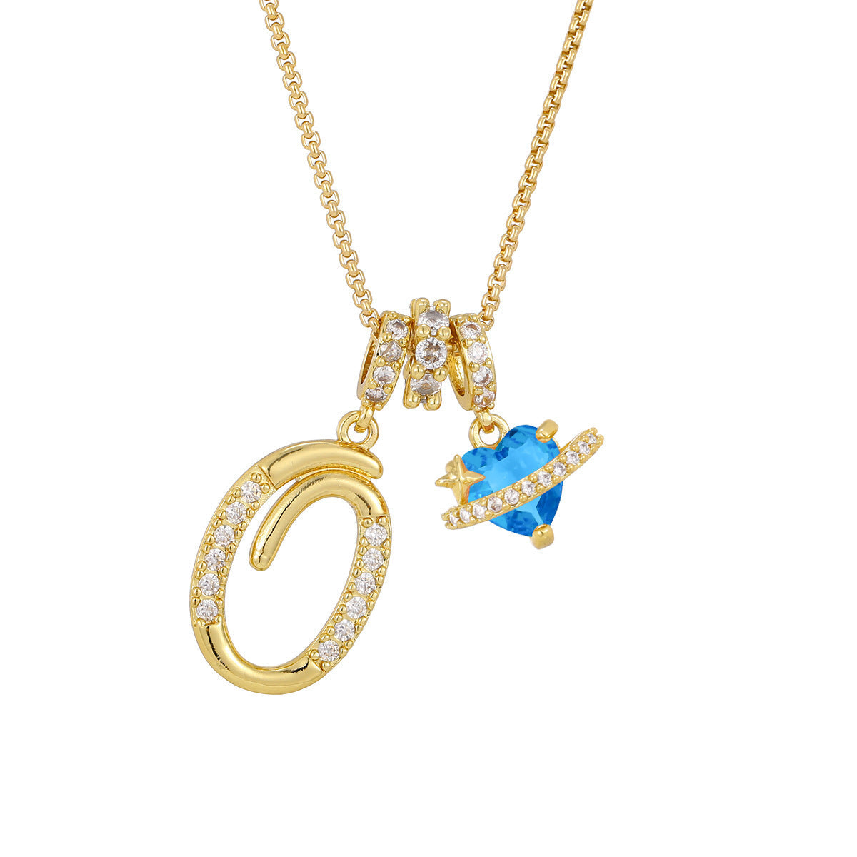 26-letter Alphabet Necklace Dainty And Luxe For Girls