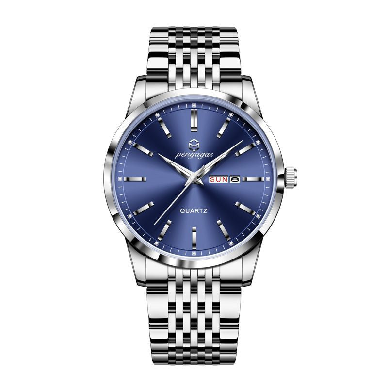 Swiss-brand Mens Watch Water-resistant Quartz Wristwatch