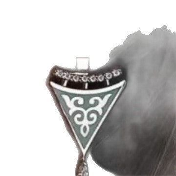 Kazakh-inspired Classic Elegant Earrings