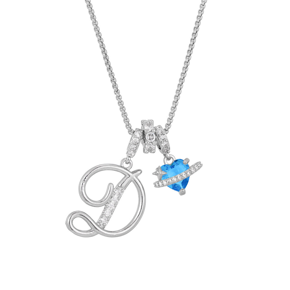 26-letter Alphabet Necklace Dainty And Luxe For Girls