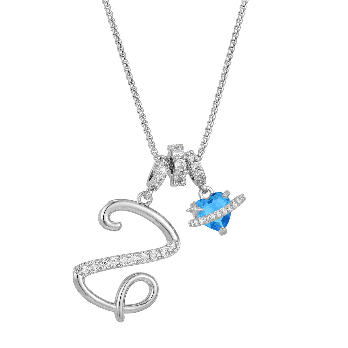 26-letter Alphabet Necklace Dainty And Luxe For Girls
