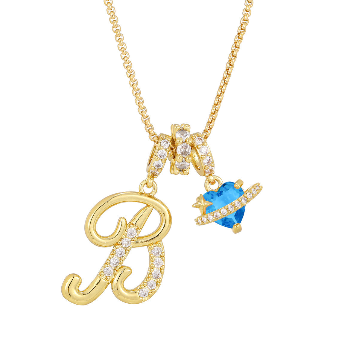 26-letter Alphabet Necklace Dainty And Luxe For Girls
