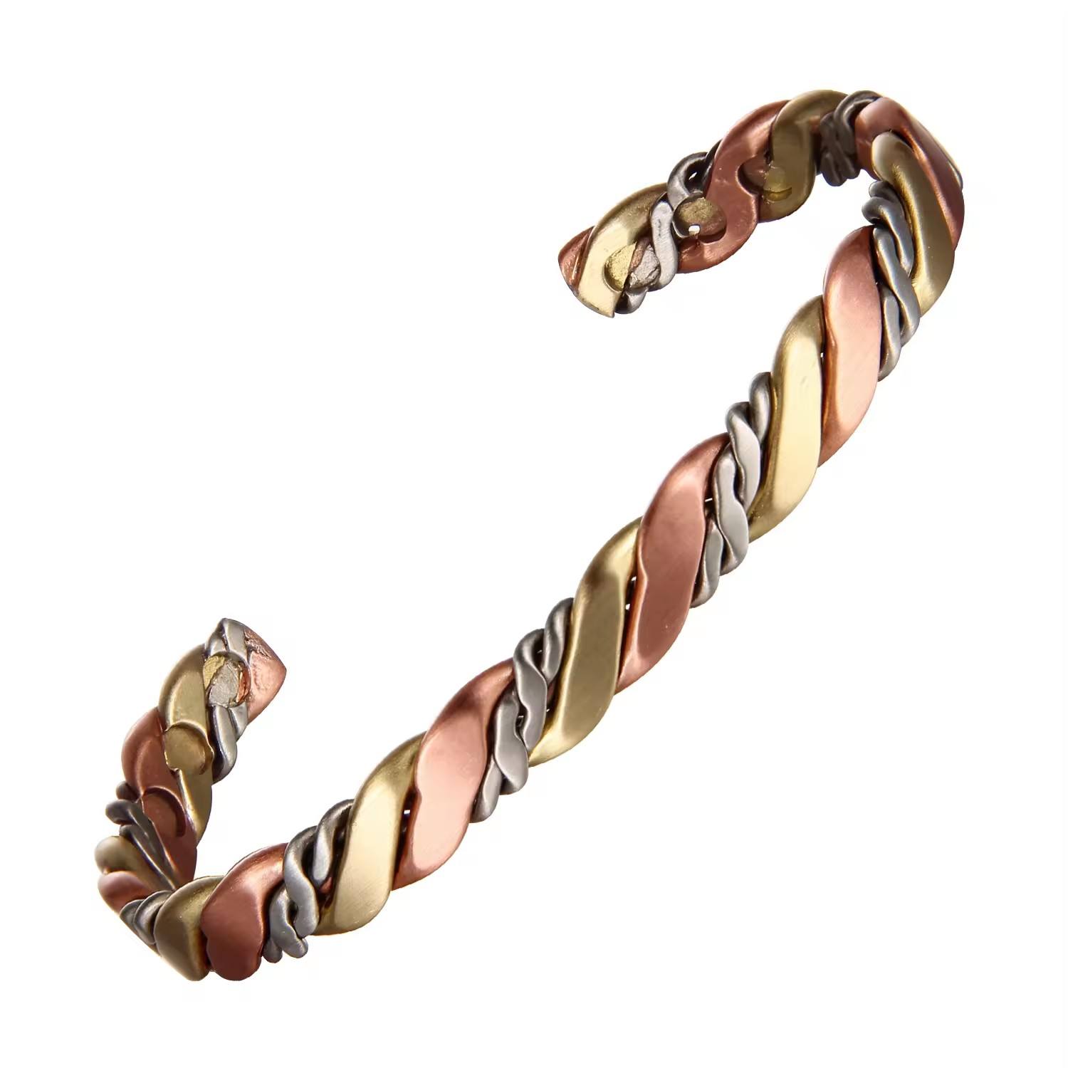Adjustable Therapeutic Magnetic Pure Copper Bracelet