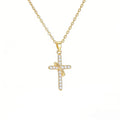 Simple Cross Pendant Necklace For Women