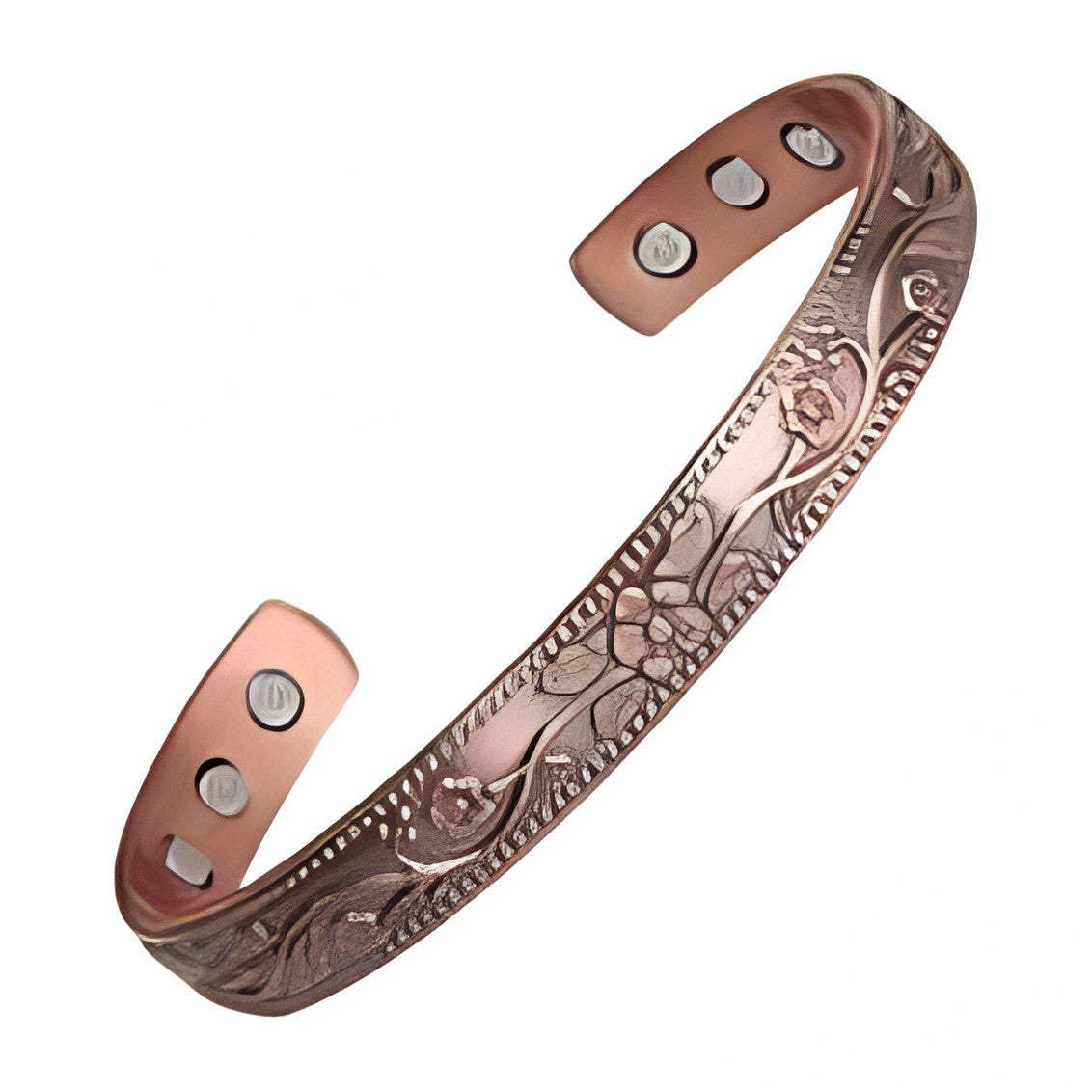 Adjustable Therapeutic Magnetic Pure Copper Bracelet