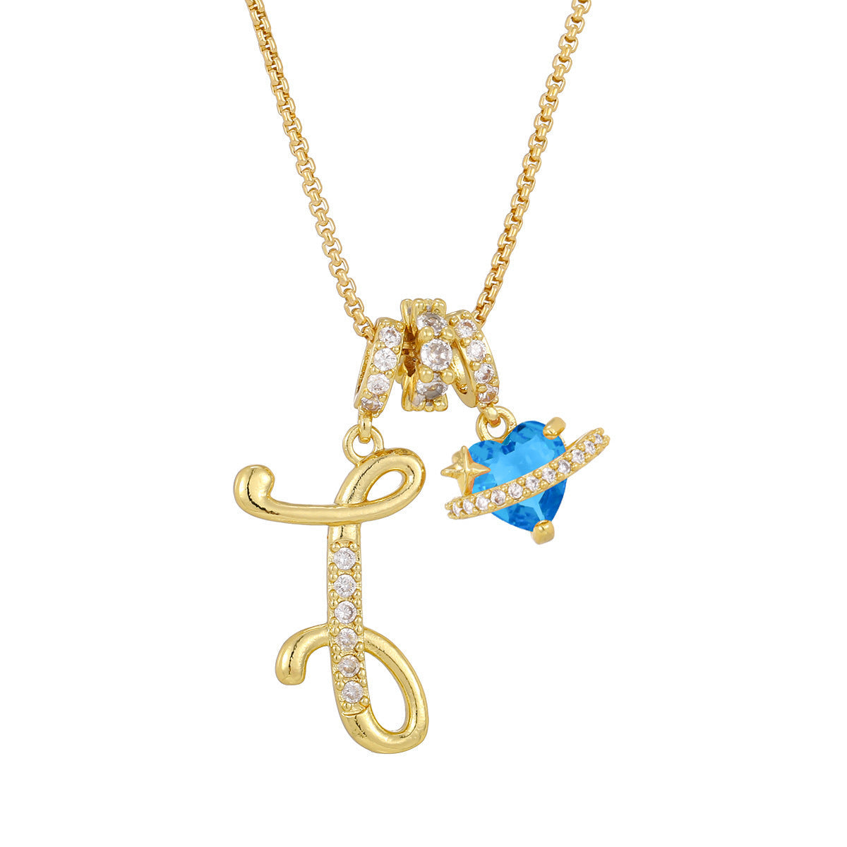 26-letter Alphabet Necklace Dainty And Luxe For Girls