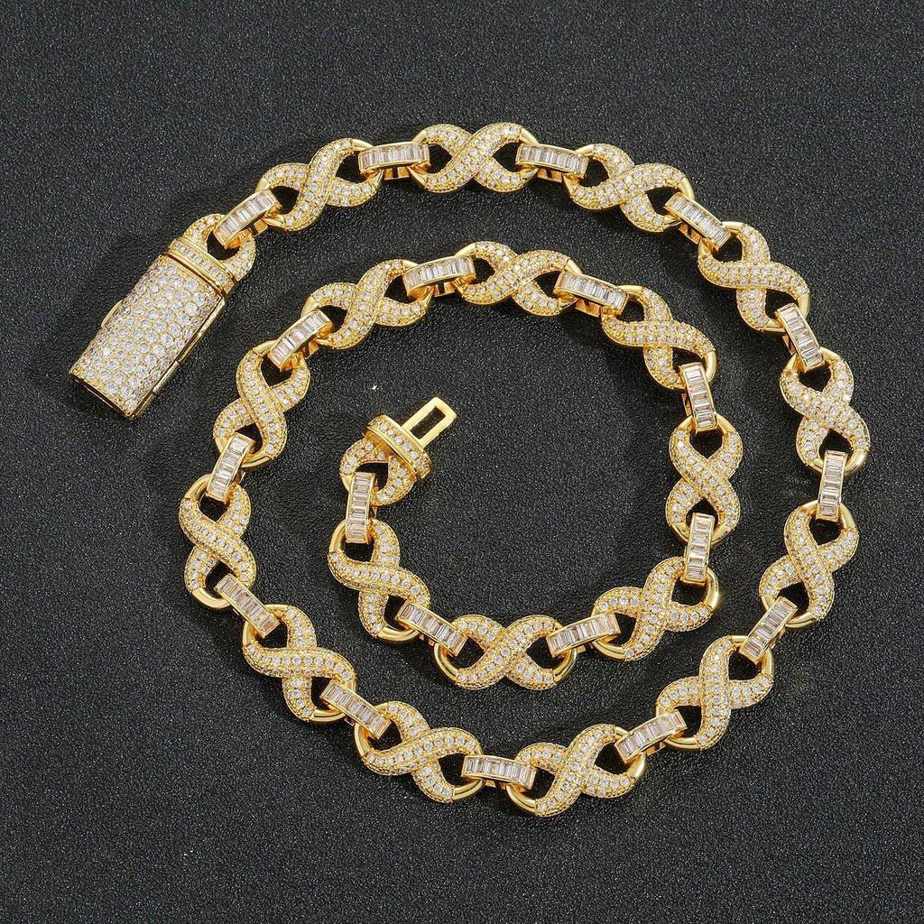 Unique Cuban-link Necklace For Men And Women Niche Style Collarbone-length