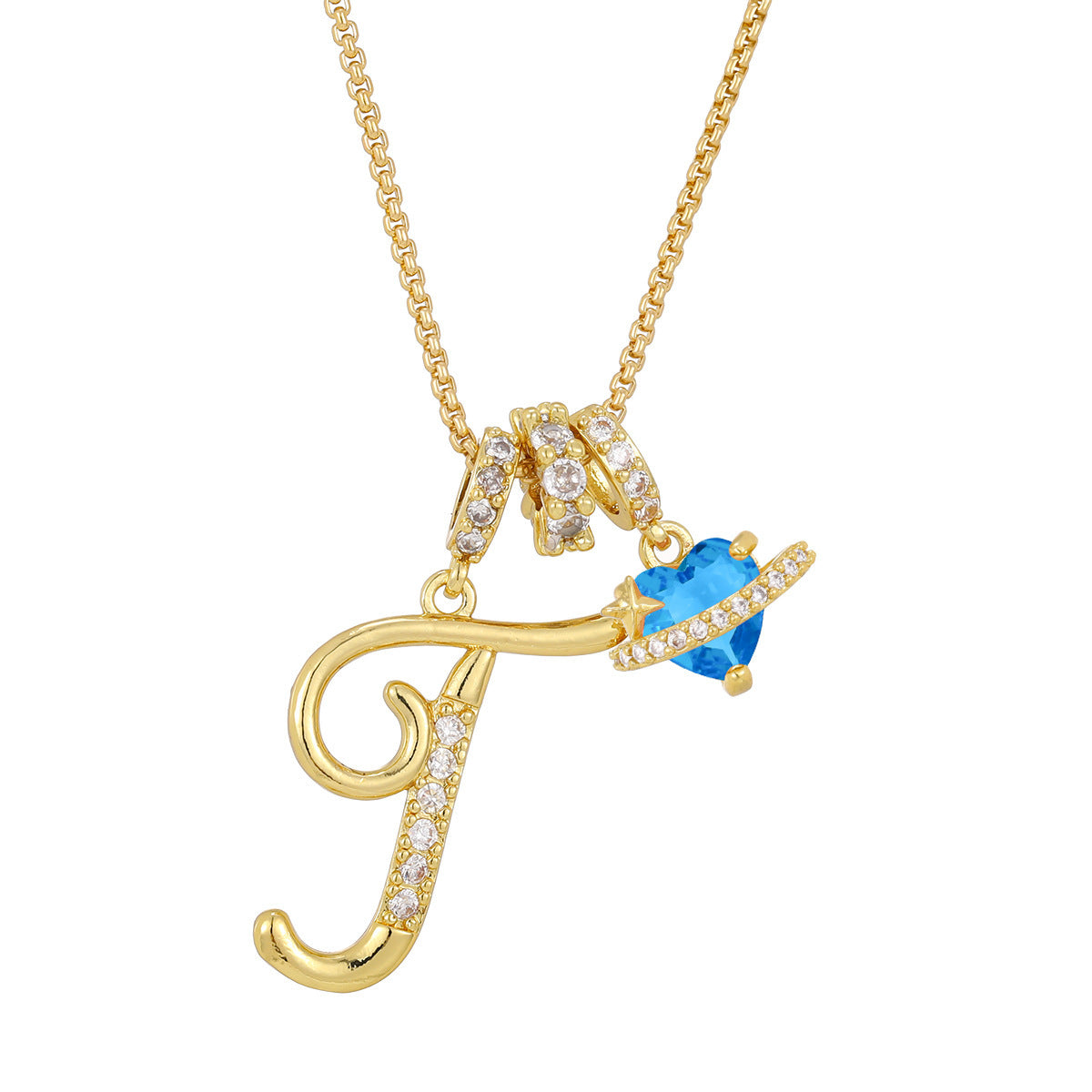 26-letter Alphabet Necklace Dainty And Luxe For Girls