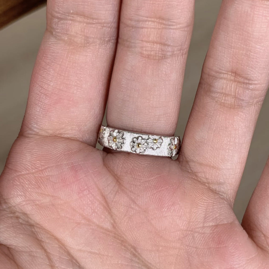 Fashionable Brushed Ring For Women