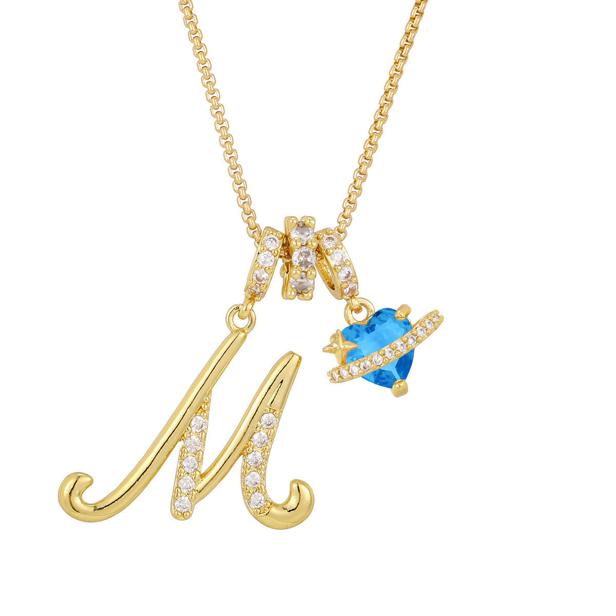 26-letter Alphabet Necklace Dainty And Luxe For Girls
