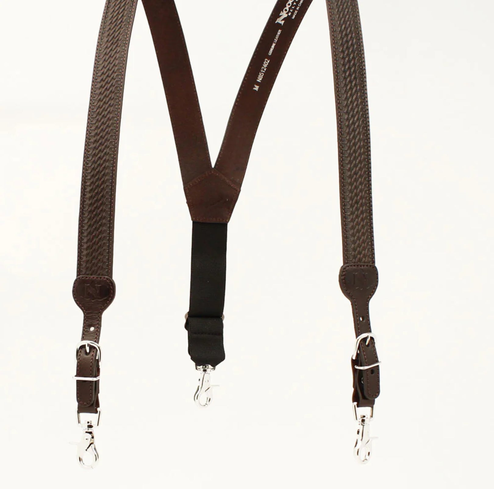 Dark Brown Gallus | Nocona Mens