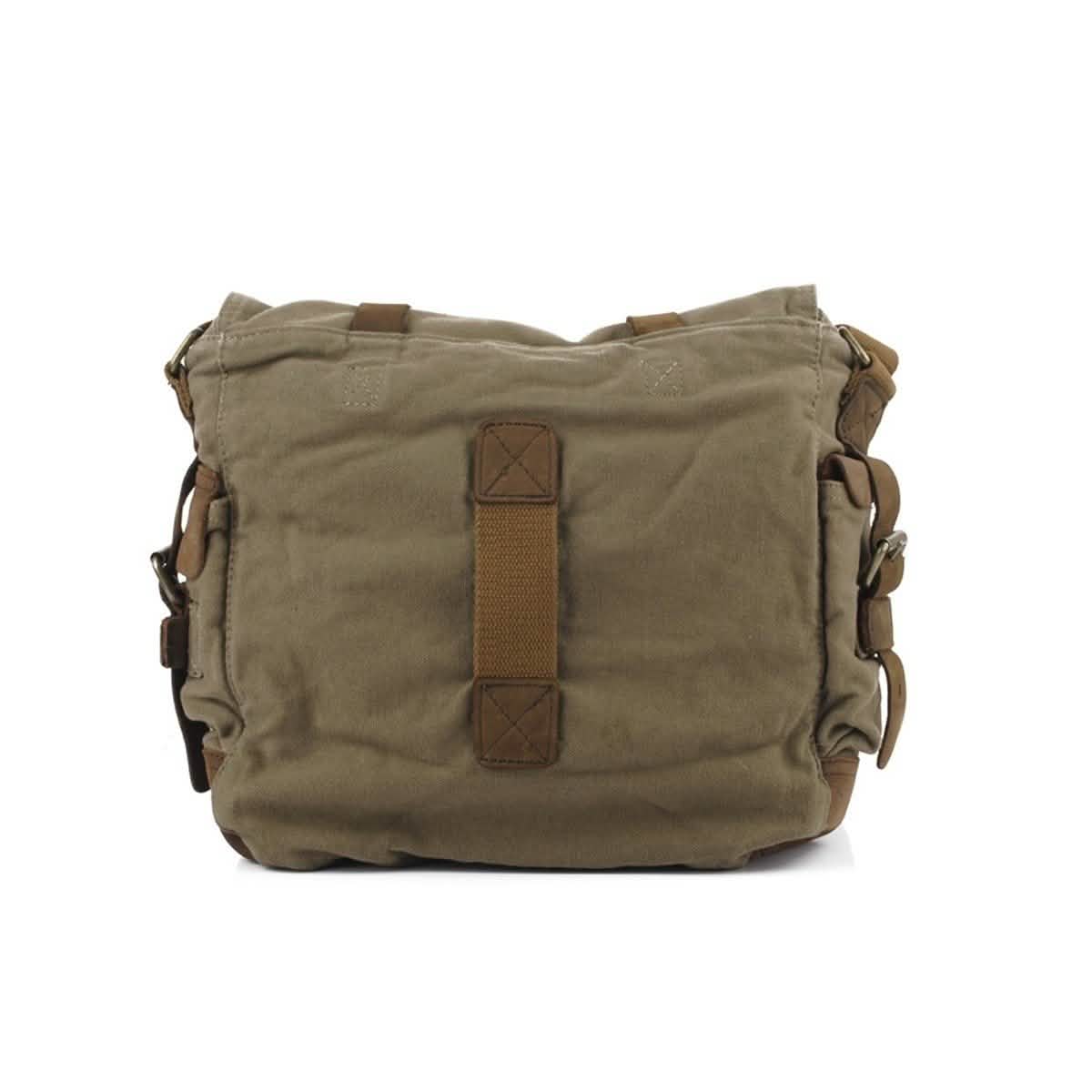 Military Vintage Canvas Crossbody Messenger Bag - Assorted Sizes