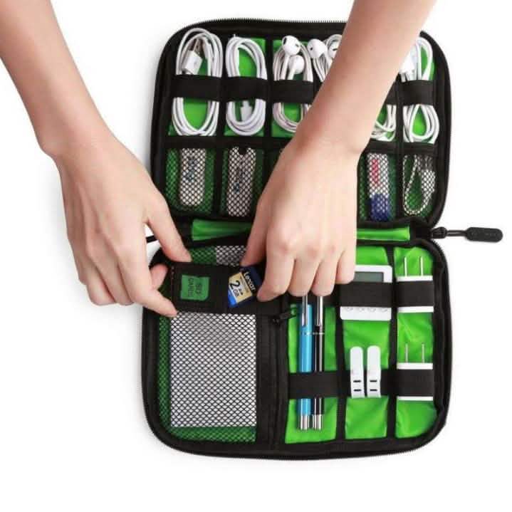 Portable Tech Travel Bag - Assorted Colors