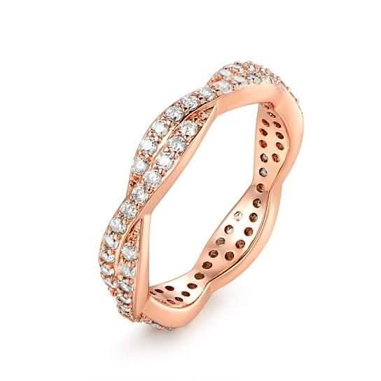 Silvertwist Ring - Assorted Colors and Sizes