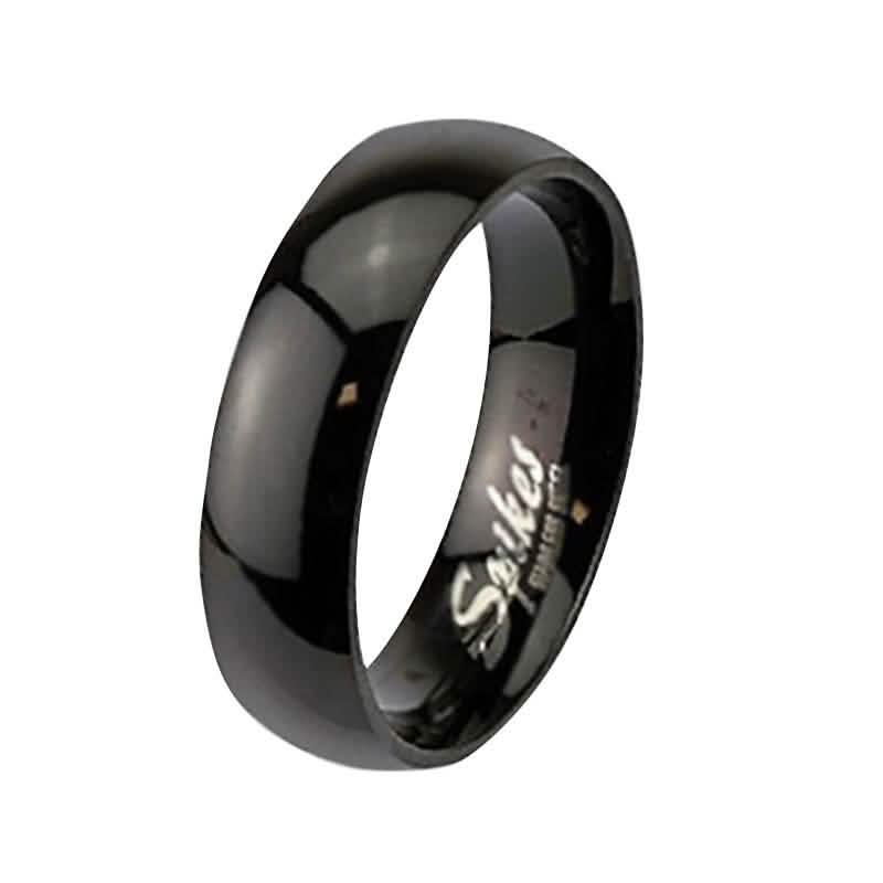 Unisex 316L Stainless Steel Ring - Assorted Colors and Sizes